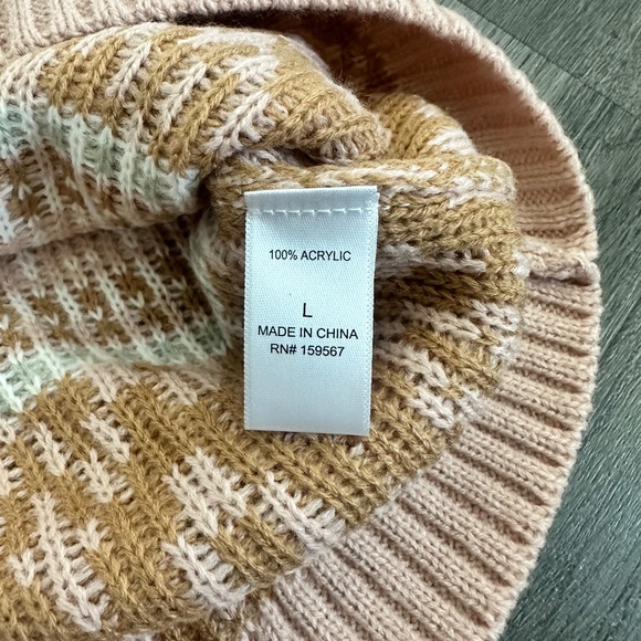 Hazel Moon Sweater Vest Knit Top Pink - Picture 9 of 10